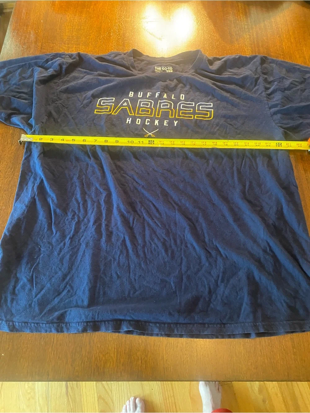 Adidas Buffalo Sabres Hockey NHL T-Shirt Mens Size 2XL